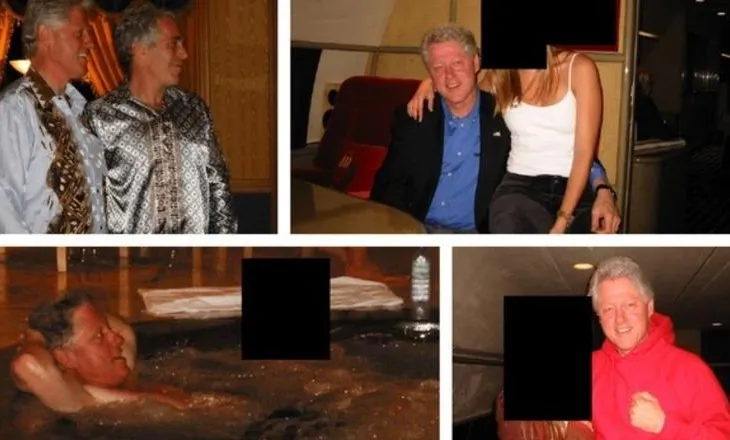 Bill Clinton dhe jeta e tij intime në qendër të skandalit Epstein! Publikimi i fotove nga pishina tek vajza në prehrin e tij