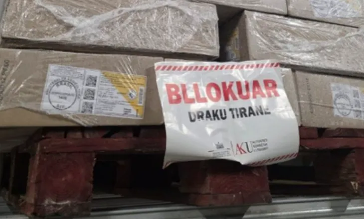 Bllokohen 5 ton djathë dhe 944 kg fileto pule, drejtoria rajonale e AKU në Tiranë gjobit subjektin (EMRI)