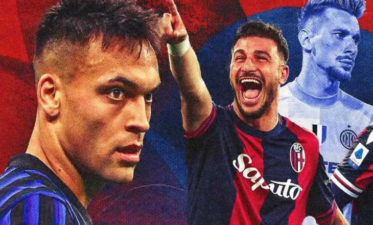 Bologna mbetet makth, Interi eliminohet nga Superkupa pas tre penalltive të humbura