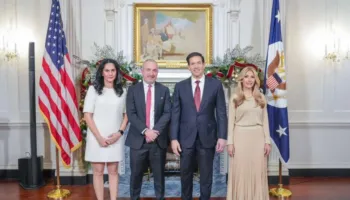 Bushati takohet me sekretarin e SHBA-së, Marco Rubio: Shqipëria është një mrekulli e diplomacisë amerikane