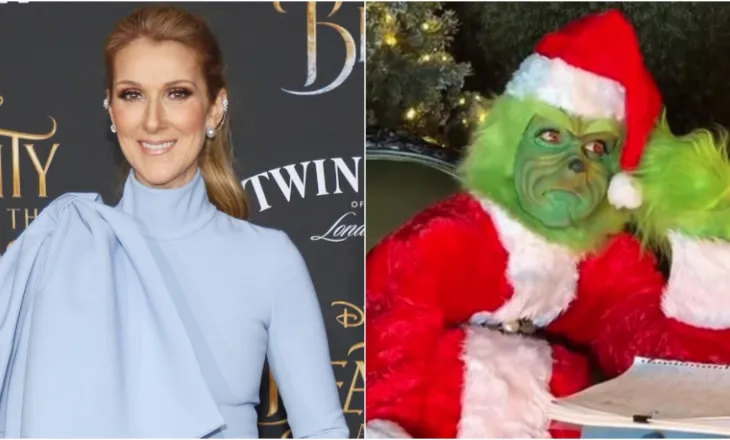 Celine Dion “transformohet” në një Grinch dhe këndon All by Myself