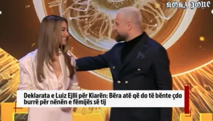 Deklarata e Luiz Ejlli për Kiarën: Bëra atë që do të bënte çdo burrë për nënën e fëmijës së tij