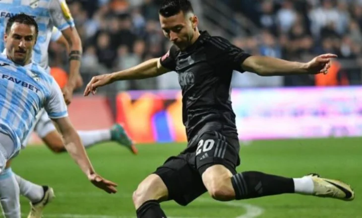 Dëmtohet Arbër Hoxha, del nga fusha me barrelë