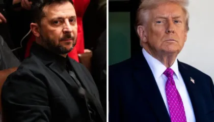 “Dëshiron diçka për të ngrënë?”/ Momenti i sikletshëm nga takimi Trump-Zelensky, Presidenti amerikan i drejtohet gazetarit: Nxirreni jashtë dhe…