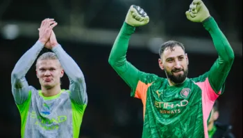 Dhurata e bukur që bënë futbollistët e Man. City për tifozët e tyre në ndeshjen e fundit të vitit (video)
