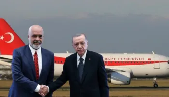 Dhurata e çuditshme/ Erdogan i fal Edi Ramës një avion Airbus