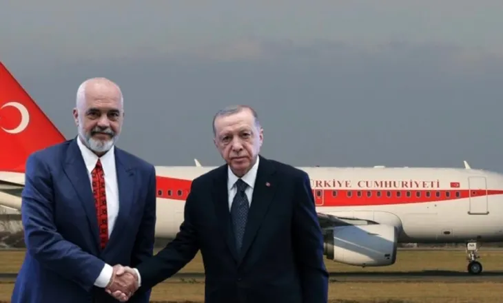 Dhurata e çuditshme/ Erdogan i fal Edi Ramës një avion Airbus