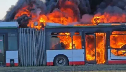 Djegia e 8 autobusëve në Durrës, policia zbardh ngjarjen