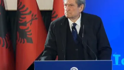 “Donin të na zhduknin”, Berisha nga Korça: I bëmë ballë projektit “Shqipëria pa opozitë”
