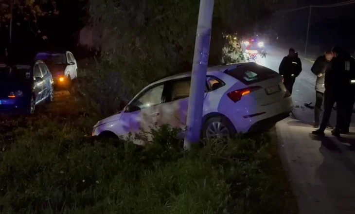 Dy të lënduar në aksidentin e ndodhur në rrugën e vjetër Fier–Ballsh