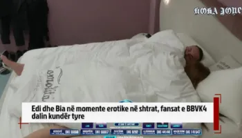 Edi dhe Bia në momente erotike në shtrat, fansat e BBVK4 dalin kundër tyre