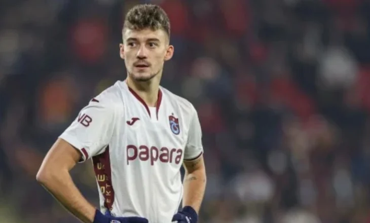 Ernest Muçi ylli i momentit, sulmuesi kuqezi shënon dopietë dhe i jep fitoren e radhës Trabzonspor (video)