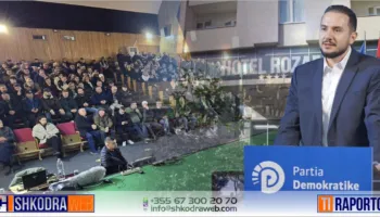 Ervin Salianji bashkëbisedim me demokratët në Shkodër, ish- deputeti i PD- së vijon takimet…