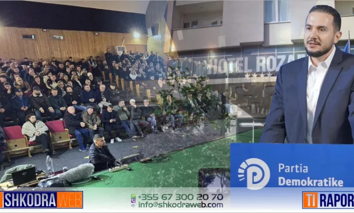 Ervin Salianji bashkëbisedim me demokratët në Shkodër, ish- deputeti i PD- së vijon takimet…