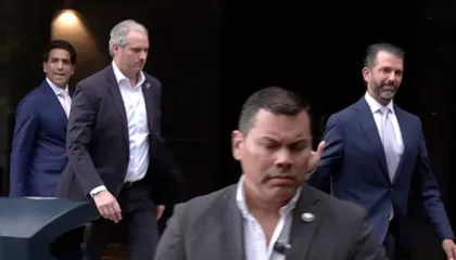 Familja e Presidentit të SHBA hedh sytë nga Gjibraltari, Donald Trump Jr me një autokolonë me xhama të zinj në enklavën e vogël britanike