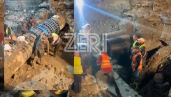 Fatkeqësi natyrore? Tubacioni i çarë futi Vlorën në kaos, qytetarët “zbulojnë skemën”, u dëmtua në kantierin e biznesmenit Arben Avduli