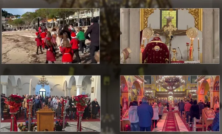 Festohet në mbarë Shqipërinë Krishtlindja/ Mesazhe solidariteti, paqe e shprese për të gjithë besimtarët