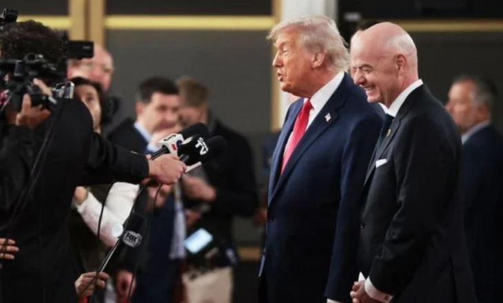 FIFA i jep Donald Trump Çmimin e Paqes