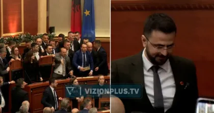 Flakadanë e kaos në Kuvend, betohet mes tensionit Avokati i Popullit Endri Shabani
