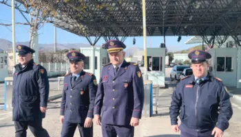 Fluksi i lëvizjes për festa dhe radhët e gjata në kufi, inspektohet pika e kalimit kufitar të Kakavijës