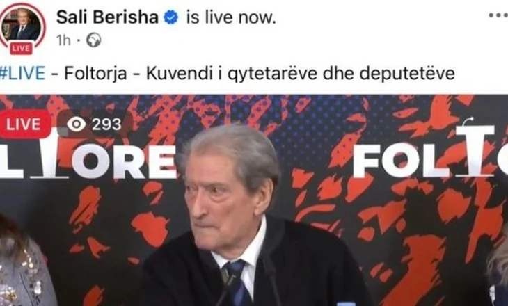 FOTO-LAJM/ Braktiset Berisha, mbështetësit e tij ‘nuk kanë kohë’ për të, e ndjekin vetëm 293 vetë