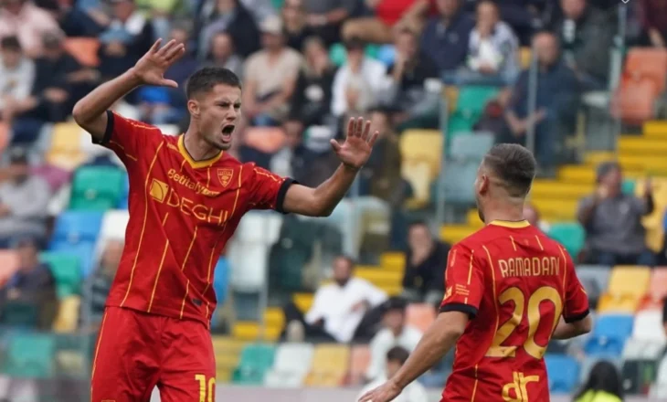 FOTO/ Shkëlqeu me dy asiste, Berisha përzgjidhet në formacionin e javës në Serie A