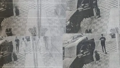 FOTO/ Të veshur me uniforma me logon e BKH, dalin pamjet e rrëmbimit të Gerond Meçes