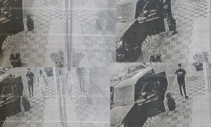 FOTO/ Të veshur me uniforma me logon e BKH, dalin pamjet e rrëmbimit të Gerond Meçes