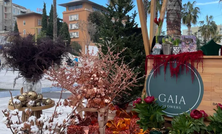 GAIA Flowers Studio, një risi për qytetin e Durrësit, produkte e artikuj dhe kompozime ndryshe