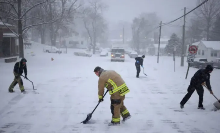 Ghendja e jashtëzakonshme pas stuhisë së borës në SHBA, anulohen fluturimet në 3 aeroportet kryesore