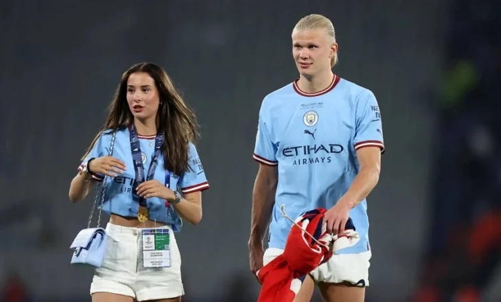 Haaland dhe batuta për partneren: Më tha se është e lodhur nga futbolli, unë iu ktheva…