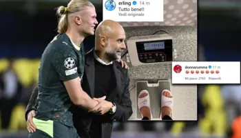 Haaland sfidon peshoren (dhe Guardiolën). Fotoja pas Krishtlindjes bëhet “virale”: Gjithçka është në rregull!