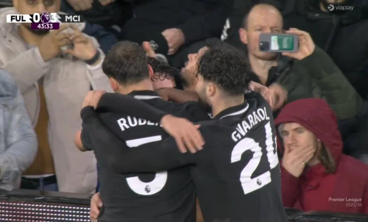 Haaland shkruan historinë, gjithçka e lehtë për Man. City ndaj Fulham (video)