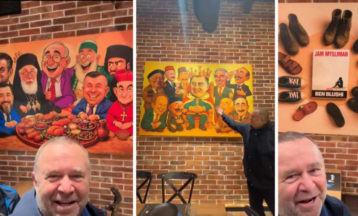 Hapet Allishverishi në Elbasan, Gjergj Luca surprizon me muralet që i japin karakteristikën unike restorantit të ri