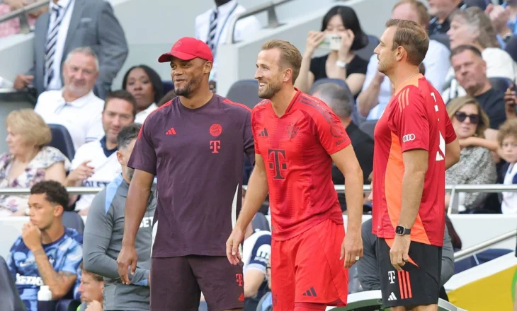 Harry Kane vlerësoi trajnerin Vincent Kompany: Ai nxori më të mirën nga unë