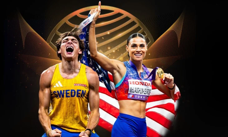 IAAF zbulon kampionët, Duplantis dhe Levrone shpallen “Atletët më të mirë të vitit 2025”
