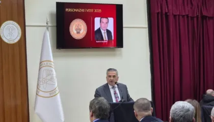 Idajet Beqiri: Në Akademinë e Shkencave u shpall “Personazhi i vitit 2025 për Mallakastrën