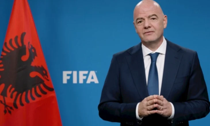 “Jeni për t’u duartrokitur”, Presidenti i FIFA-s mesazh Shqipërisë: Botërorin e keni vetëm dy fitore larg…