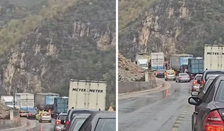 Kaos i përhershëm/ Trafiku që nuk mbaron kurrë në aksin Elbasan-Librazhd