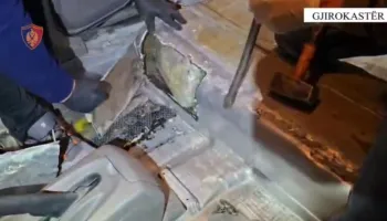 Kapen 51 kg drogë në Gjirokastër, një i arrestuar dhe tre në kërkim