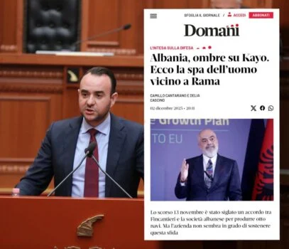 Klevis Balliu denoncon në “Domani” aferën “Kayo”: Modeli Rama-Balluku, kapje totale e shtetit