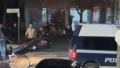 Konflikt mes disa personave në Korçë