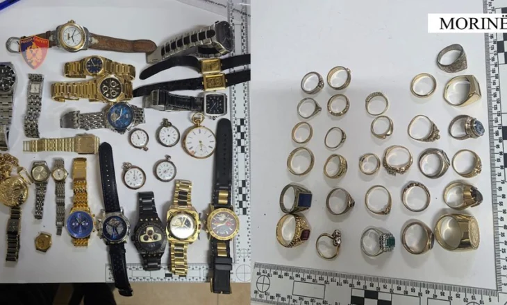 Kontrabandoi bizhuteri floriri dhe ora dore me vlerë 50 mijë euro, arrestohet 33-vjeçari në Morinë
