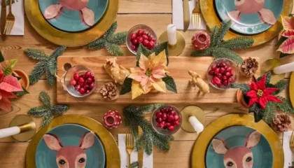 Krishtlindje magjike/ 4 ide për një tryezë që do të mahnisë të gjithë