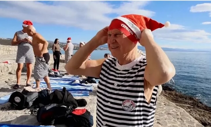 Kroatët i drejtohen zhytjeve në ujë të ftohtë për të përmirësuar shëndetin. A janë të mira notat në temperatura pothuajse të ngrira?