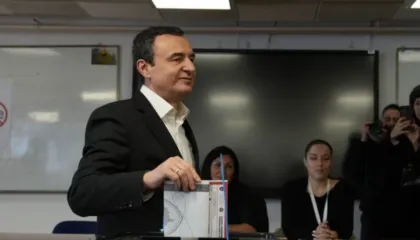 Kurti voton në Prishtinë: Shpresoj që pjesëmarrja të jetë masive