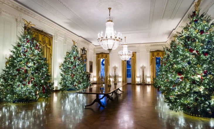 “Le të ndajmë me botën përreth dashurinë që kemi brenda nesh”, Melania Trump publikon videon nga Shtëpia e Bardhë e dekoruar