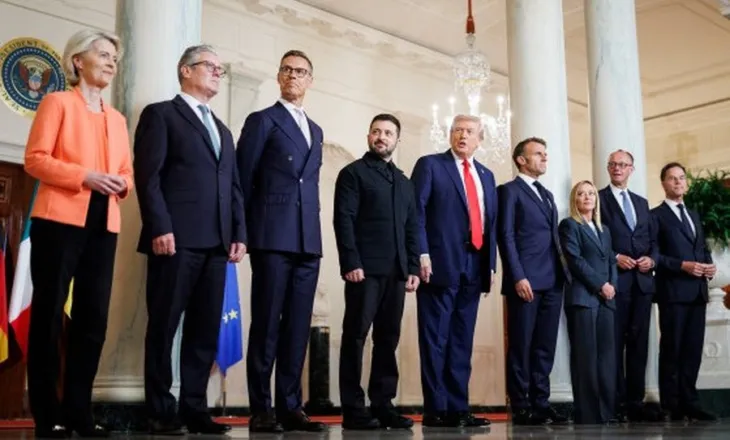 Liderët evropianë dhe Von der Leyen sot në një telefonatë me Zelenskyn dhe Trumpin