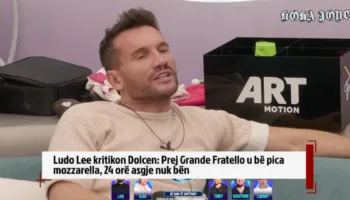 Ludo Lee kritikon Dolcen: Prej Grande Fratello u bë pica mozzarella, 24 orë asgje nuk bën