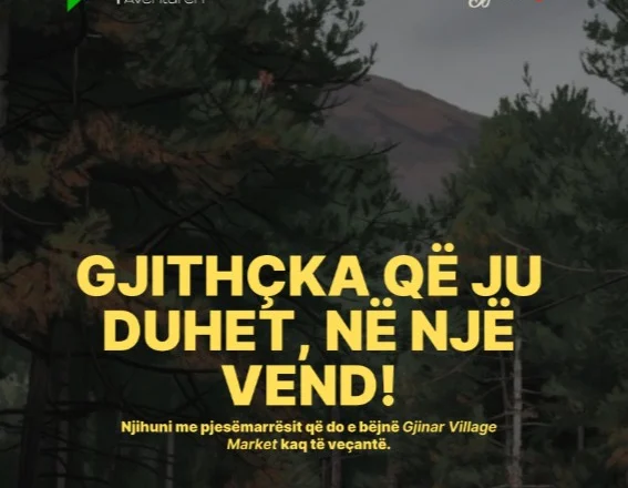 Magjia e festave zbarkon në Gjinar, më 13 dhjetor mbahet “Gjinar Village Market”